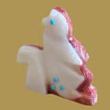 Two Toned Spiny Oyster Squirrel Zuni Fetish