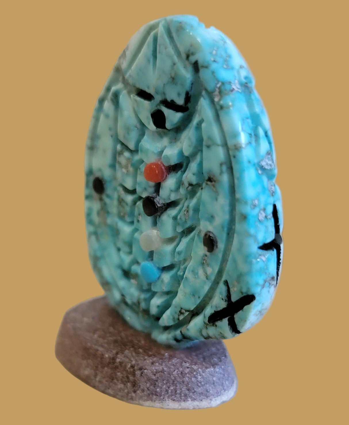 Double Sided Zuni Maiden/ Corn Maiden Zuni Fetish