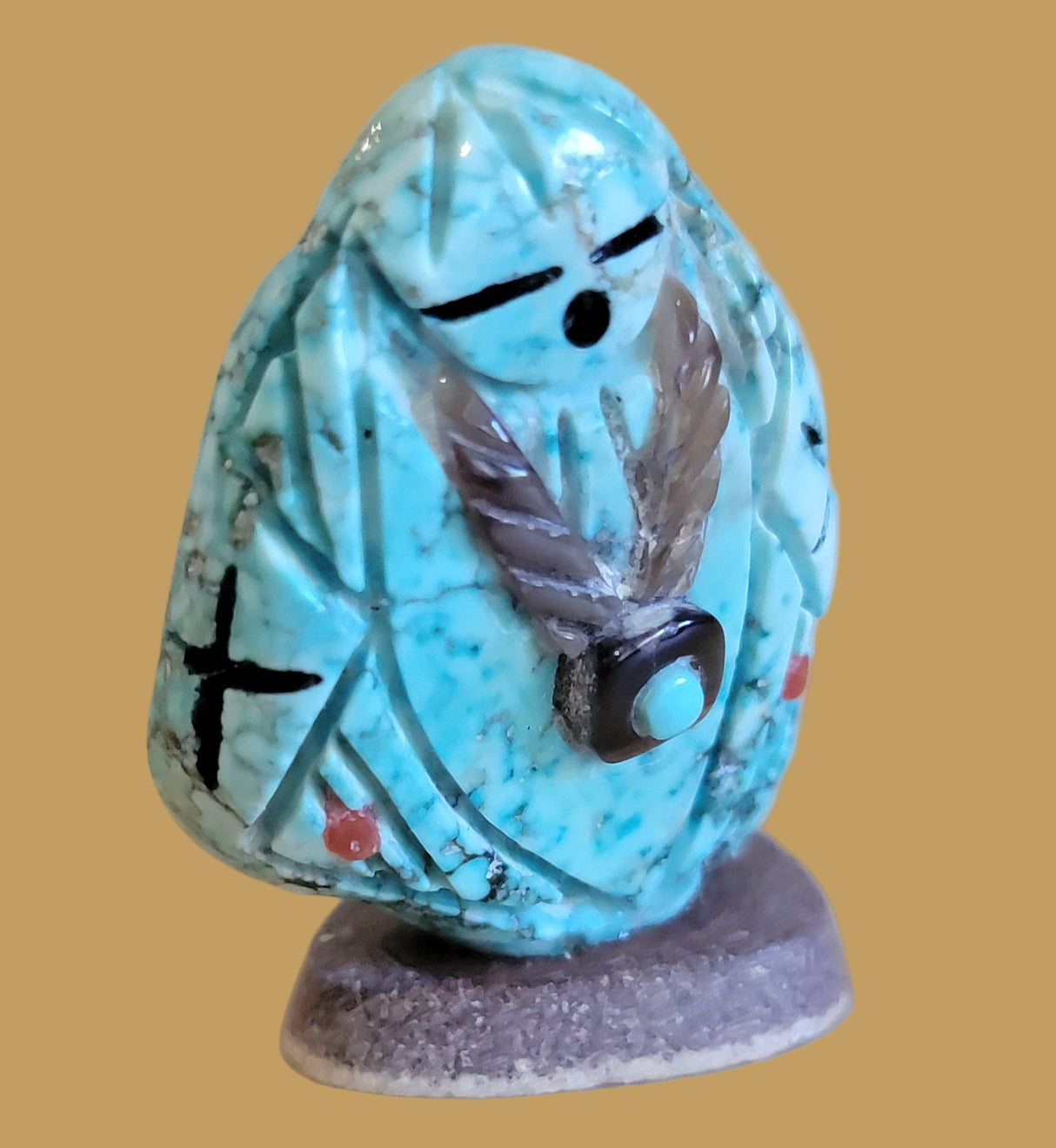 Double Sided Zuni Maiden/ Corn Maiden Zuni Fetish