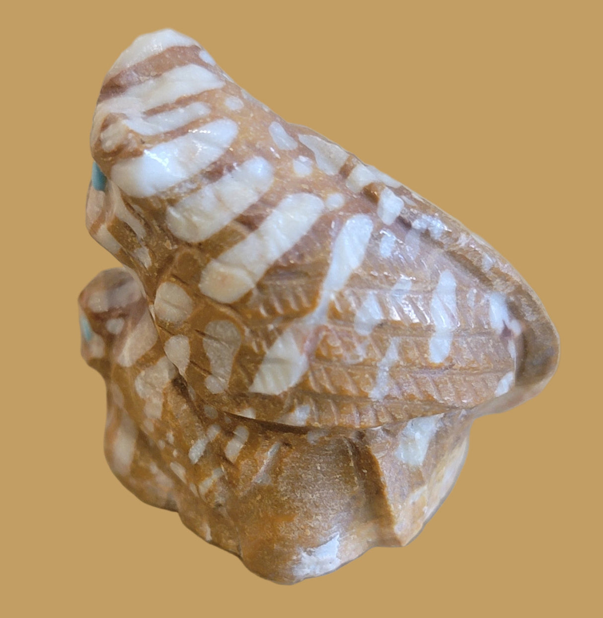 Tijillite Owl and Owlette Zuni Fetish