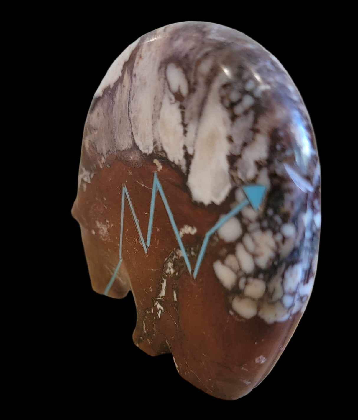 Classic Crazy Horse Stone Medicine Bear Zuni Fetish