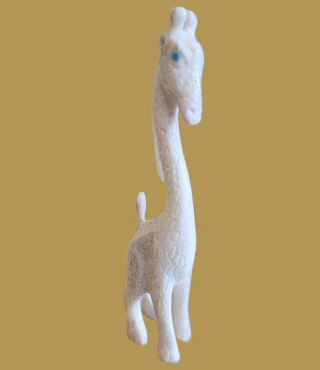 Long Necked Antler Giraffe Zuni Fetish