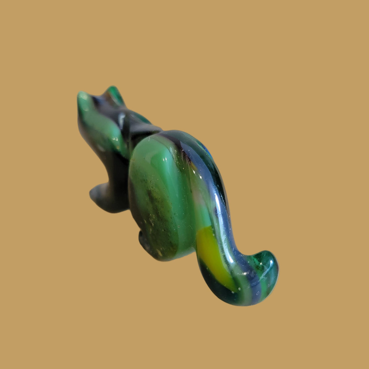 Surfite Mountain Lion Zuni Fetish