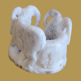 Antler Double Mountain Goats Zuni Fetish