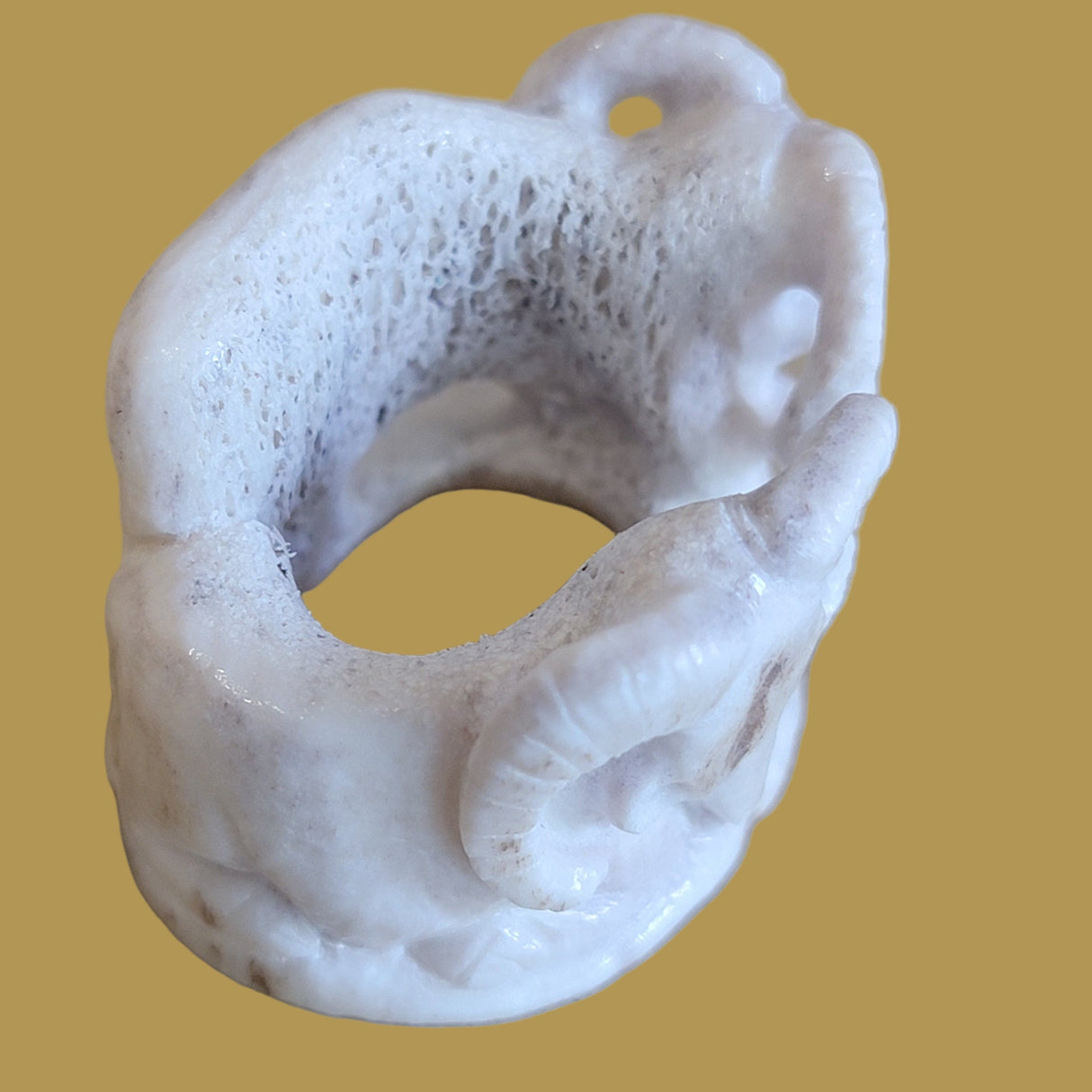 Antler Double Mountain Goats Zuni Fetish