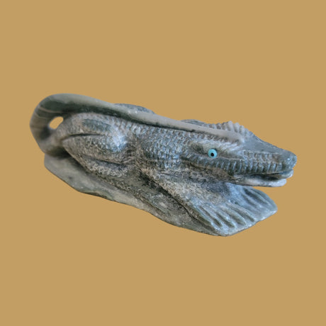 Long Tailed Leapin' Lizard Zuni Fetish