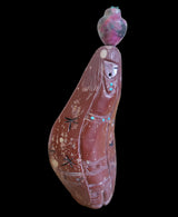 Tall Pipestone Double Sided Olla Zuni Maiden/Corn Maiden Zuni Fetish