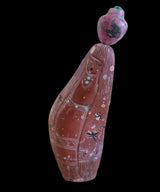 Tall Pipestone Double Sided Olla Zuni Maiden/Corn Maiden Zuni Fetish