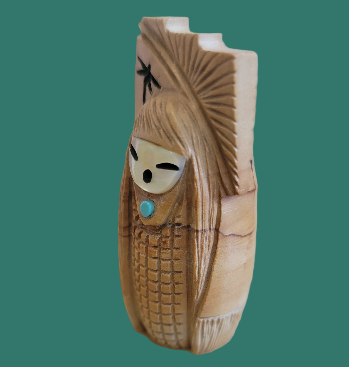 Picture Stone Jasper Zuni Harvest Maiden Zuni Fetish