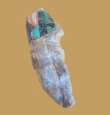 Mosaic Inlay Mountain Lion Zuni Fetish