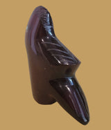 Slag Glass Rich Burgundy Cardinal Zuni Fetish