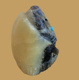 Beautiful Septarian Nodule Zuni Maiden Zuni Fetish