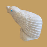 Serpentine Regal Eagle Zuni Fetish