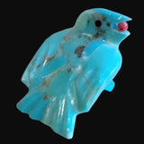 Turquoise Raven w/a Halloween Treat Zuni Fetish