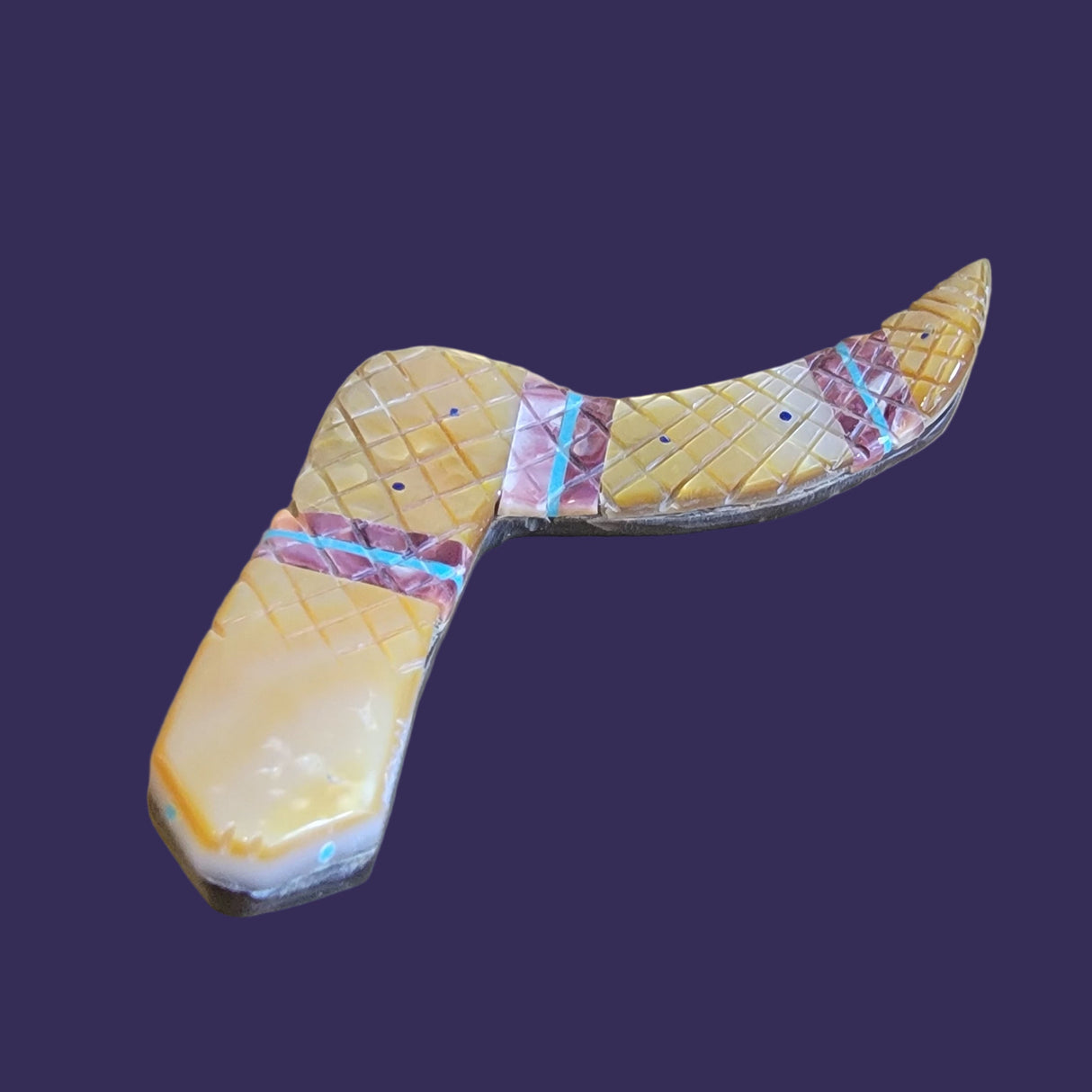 Elegant Slithering Serpent/Snake Zuni Fetish