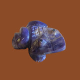 Purple  Violite  Eye of Toad Zuni Fetish