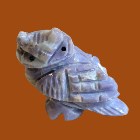 Violite Navajo Hoot Owl Zuni Fetish