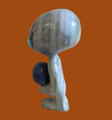This Alien's "Got the Whole World in His Hands" Zuni Fetish