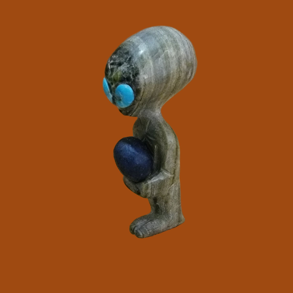 This Alien's "Got the Whole World in His Hands" Zuni Fetish