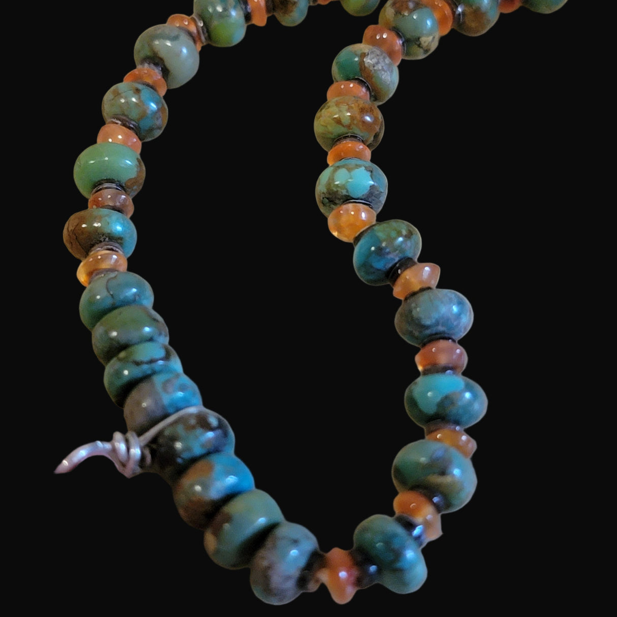 Absolutely Elegant Zuni Triple Corn Maiden Necklace