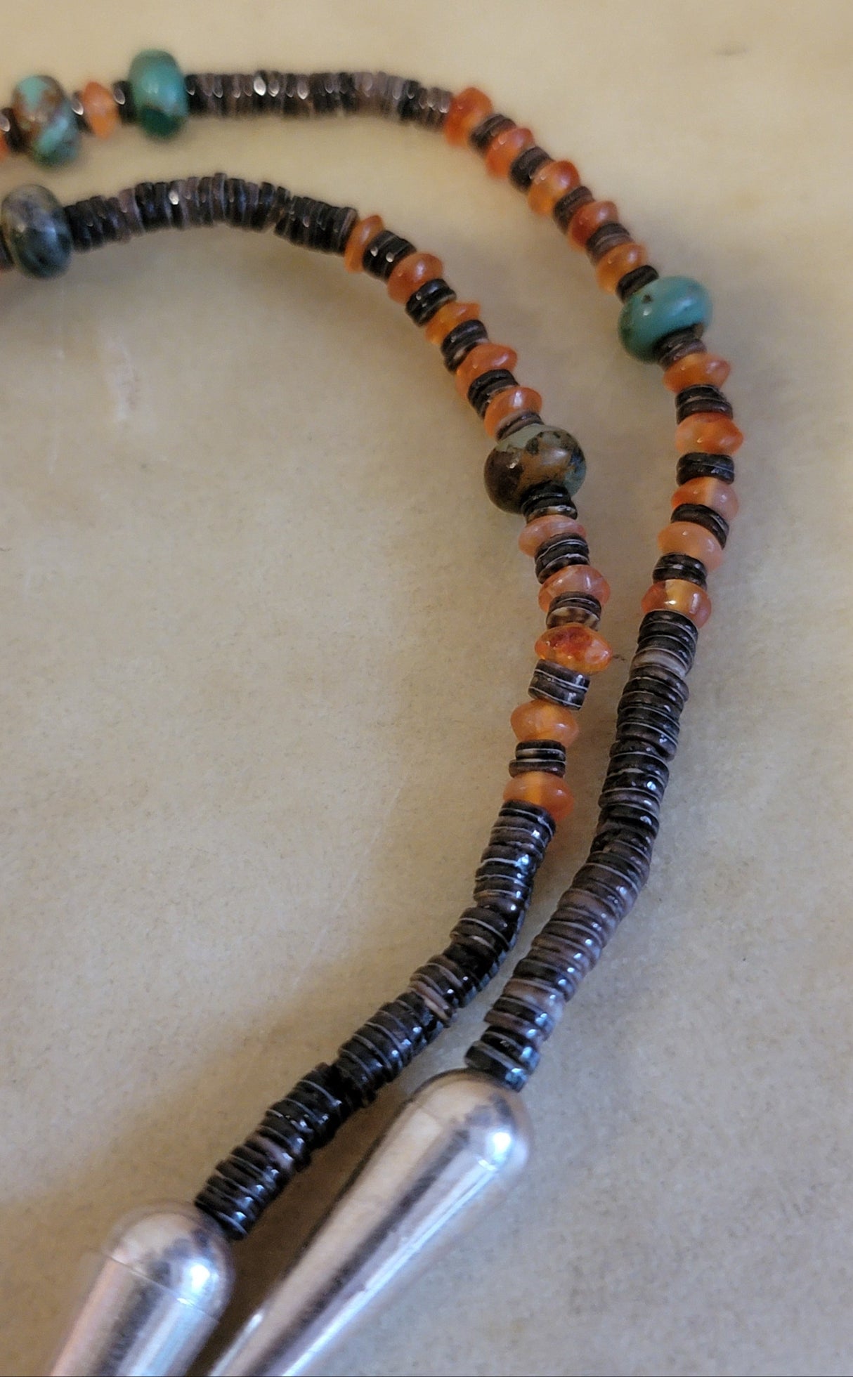 Absolutely Elegant Zuni Triple Corn Maiden Necklace