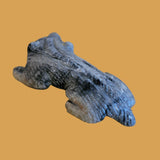 Furry and Realistic Picasso Marble Badger Zuni Fetish