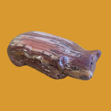 Beautiful Onyx Autumn Badger Zuni Fetish