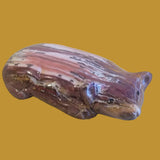 Beautiful Onyx Autumn Badger Zuni Fetish