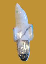 Pretty Marble Songbird/Messenger Zuni Fetish