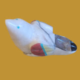 Pretty Marble Songbird/Messenger Zuni Fetish
