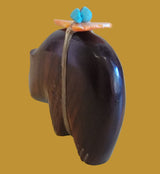 Coppery Bowlerite Autumn Bear Zuni Fetish