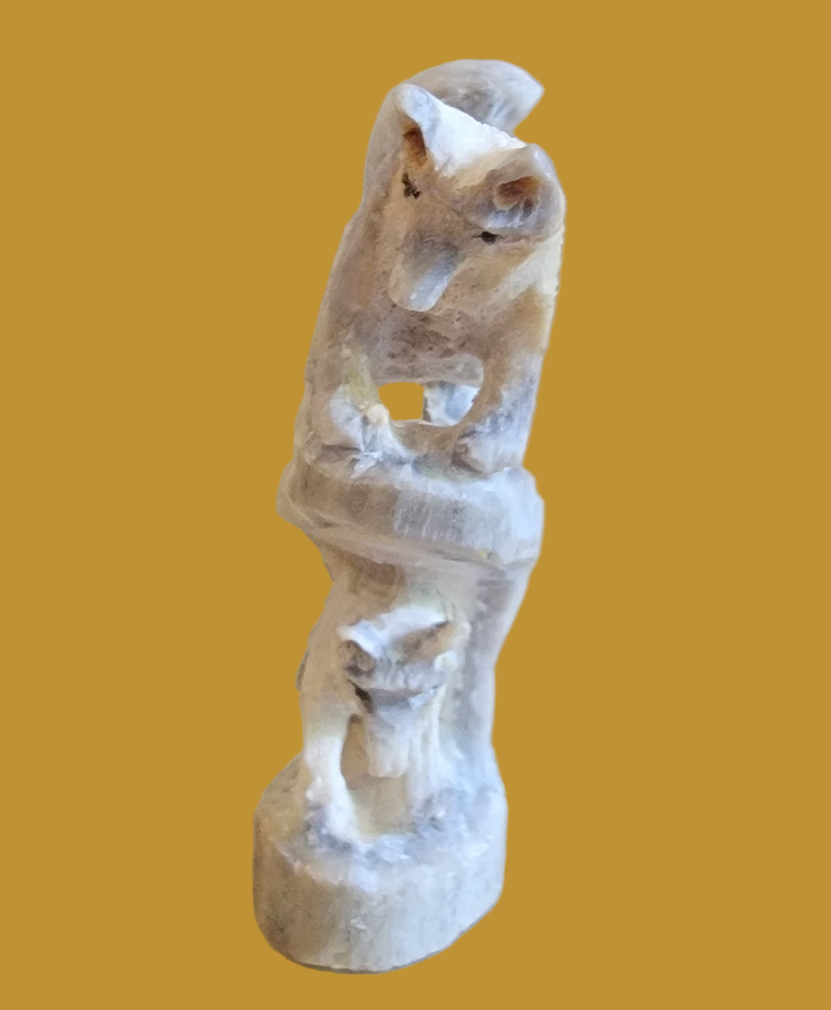 Hide and Seek Antler Wolves Zuni Fetish