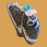 Marbled Onyx Powerful Bear Zuni Fetish