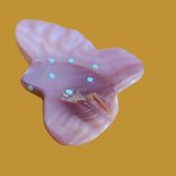 Pink Mussel Shell Soaring Eagle Zuni Fetish