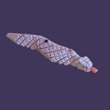 Slithering Purple Snake Zuni Fetish
