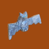Picasso Marble Spread Winged Bat Zuni Fetish