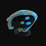 Ghost Face Turquoise Bearden/ Maiden, Bear and Ghost Face Zuni Fetish