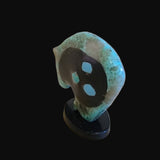 Ghost Face Turquoise Bearden/ Maiden, Bear and Ghost Face Zuni Fetish