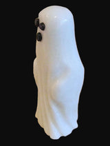 Boo! White Marble Ghost Zuni Fetish
