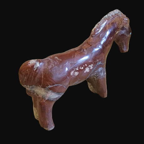 Crazy Horse Stone Healing Horse Zuni Fetish