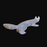 Picasso Marble Wolf on the Prowl Zuni Fetish