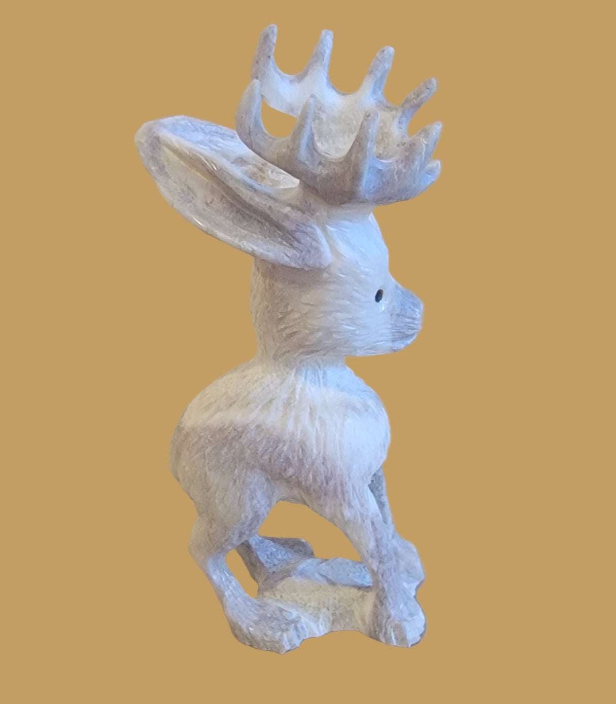 Antler Mythical Desert Jackalope Zuni Fetish