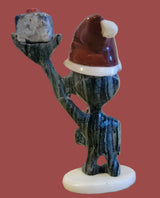 Santa Alien Bearing Holiday Gifts Zuni Fetish