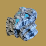 Magnificent Matrix Serpentine Frog w/ Turquoise Tadpoles Zuni Fetish 