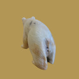 Picasso Marble Furry Realistic Bear Cub Zuni Fetish