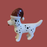 A Fabulous Holiday Dalmatian Creation Santa Dog/Pup Zuni Fetish