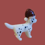 A Fabulous Holiday Dalmatian Creation Santa Dog/Pup Zuni Fetish