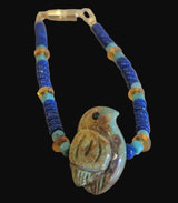 Campo Frio Turquoise Zuni Fetish Messenger Bird Bracelet Indian Jewelry