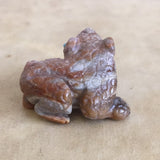 Picasso Marble Frog Zuni Fetish